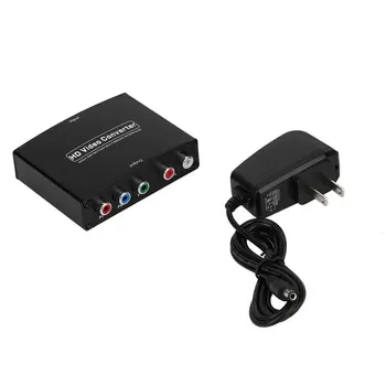 

HDMI to RGB Component (YPbPr) Video +R/L Audio Adapter Converter HD TV HD Video Converter 2 Channel LPCM 1.65Gbps/165MHz US Plug