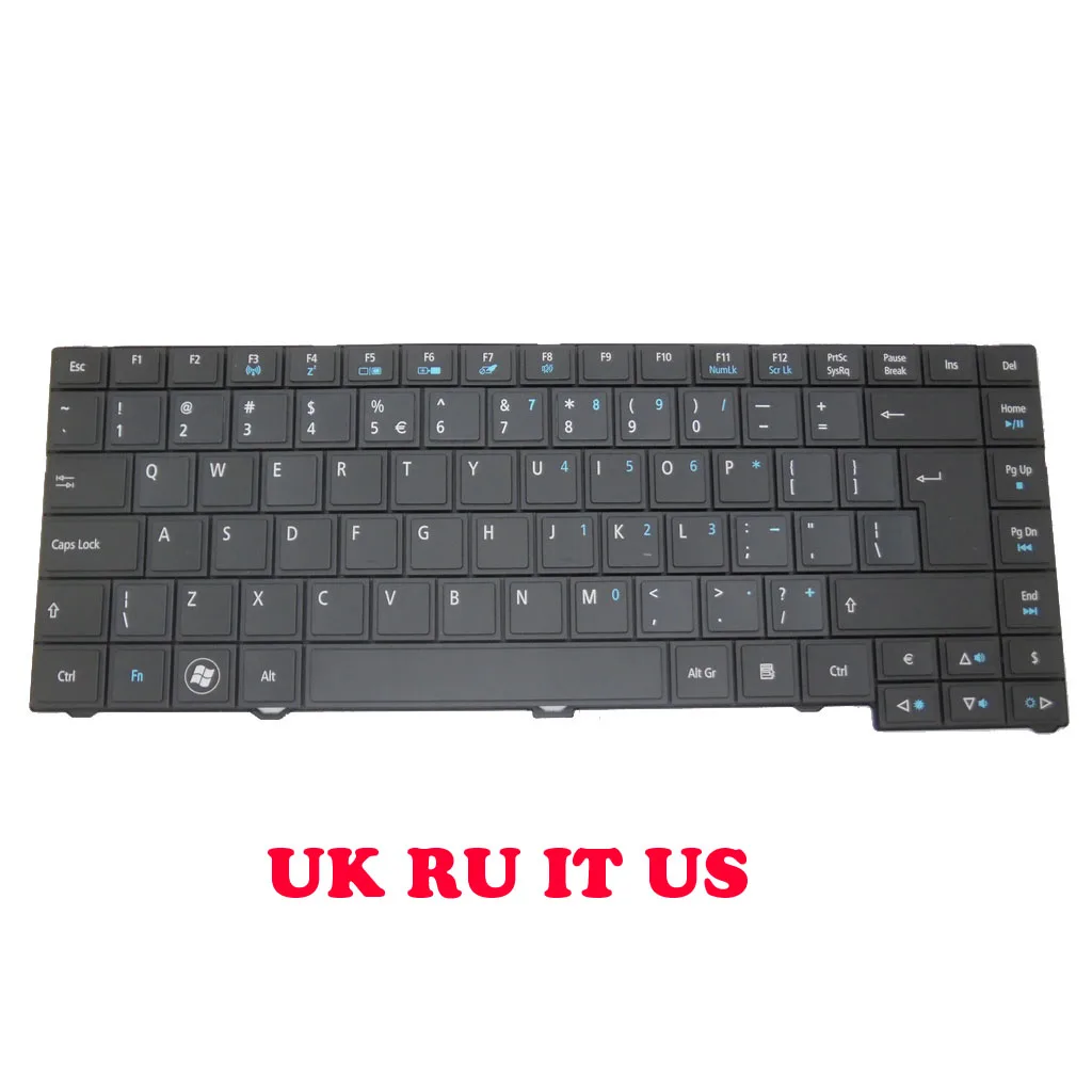 Клавиатура для ACER TM4740 4750 Kingdom UK USA US 9Z.N6HPW.10E 9Z.N6HPW.10R 9Z.N6HPW.10U 9Z.N6HPW.11D NSK-AY1PW или