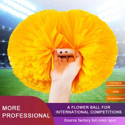 Pompon Cheer Dance Sport Competition Cheerleading Pom Poms Flower Ball For for Football Basketball Match