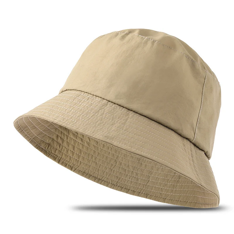 Waterproof Oversize Panama Hat Cap Big Head Man Outdoor Fishing Sun Hat Lady Beach Plus Size Bucket Hat 56-58cm 58-60cm 60-62cm 2
