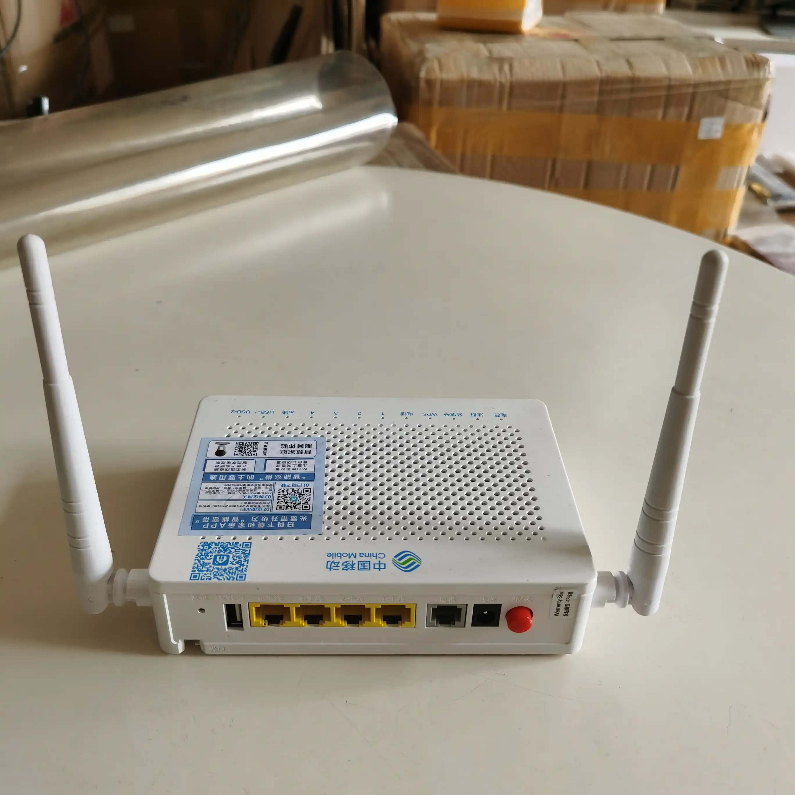5 Pcs Lot F673av9 4ge Lan Dual Band 2 4 5g Wifi 1voice Usb Gpon Onu With Power Ftth F673a V9 English Firmware 5g Ont Fiber Optic Equipments Aliexpress
