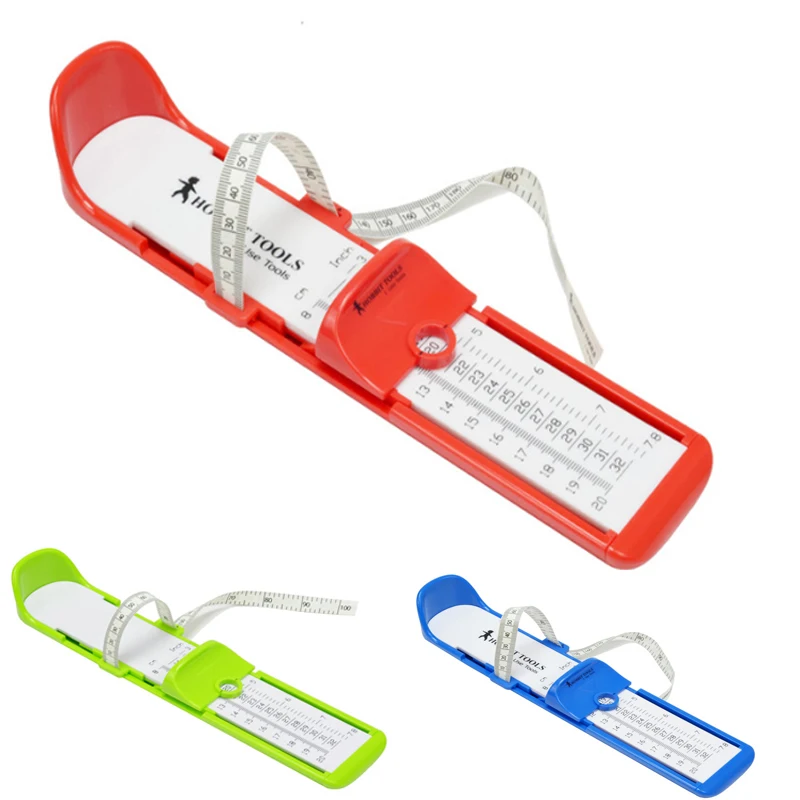 0-30cm 18-48 Euro size Professional Foot Measuring Gauge children adult Shoe Measure Tool Sizer shoe size calculator 1pcs