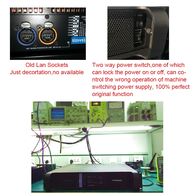 Audio Power Amplifier 4 Channel 4x2500 Watts Class FP 10000q Line Array Sound System Audio Professional Disco Dj Power Amplifier FP10000Q