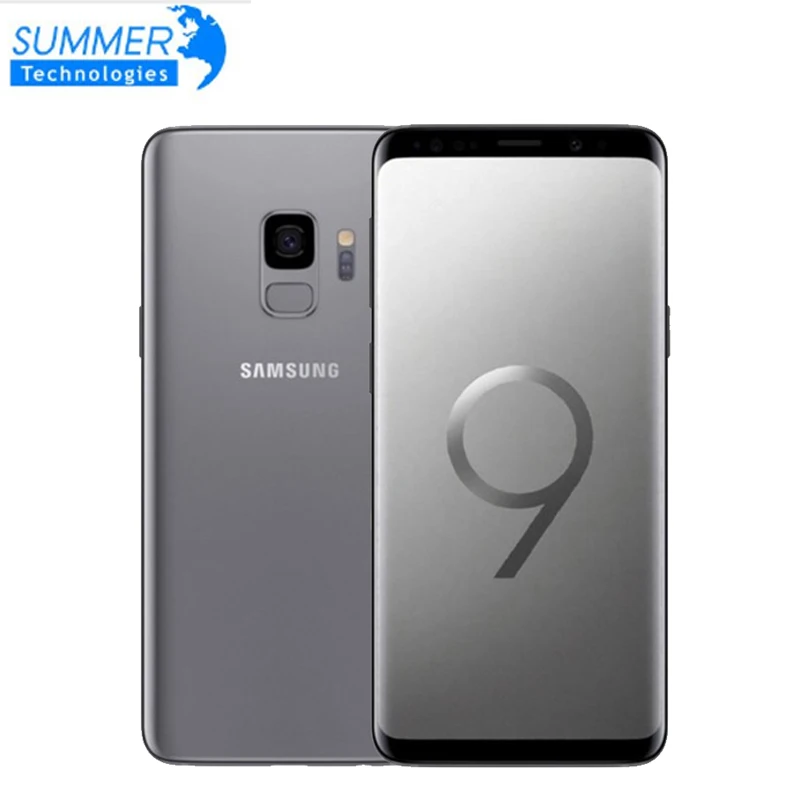 Разблокированный Мобильный телефон Samsung Galaxy S9 Android 4 Гб ОЗУ 64 ПЗУ Восьмиядерный 5 8