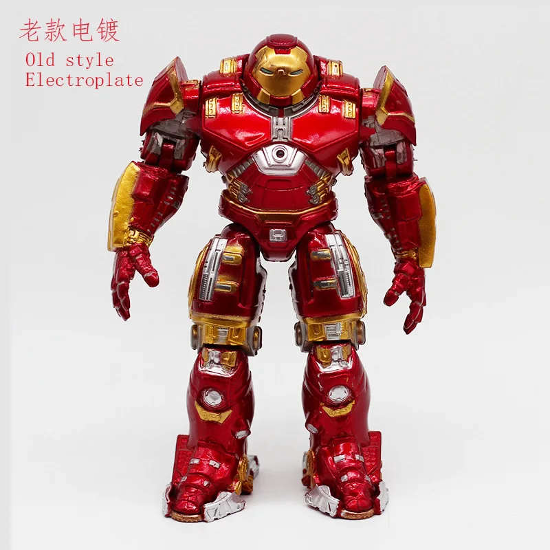 

Disney The Avengers Action Figure Models Luminous Iron Man Hulkbuster Hulk Alliance Joints Movable Doll Collection Toy Boy Gift