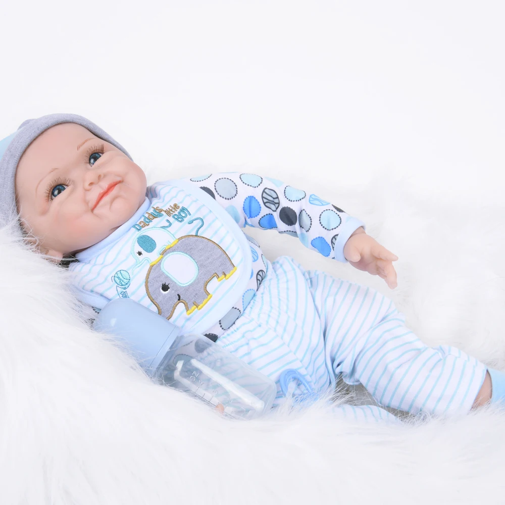 22 дюймов мягкая силиконовая Детская кукла жизнь Bebe Кукла реборн игрушка для ванны Реалистичная новорожденная Детская кукла «Принцесса» Реалистичная кукла для новорожденного