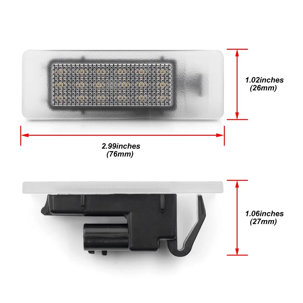 OE-Spec 8341A234 LED License Plate Light Replacement For 2022 2023