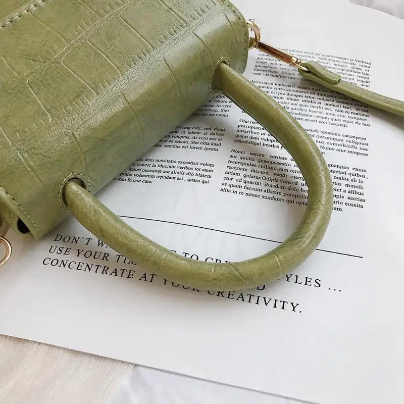 Аллигатор шаблон сумки на плечо из искусственной кожи женские Лоскутные сумки через плечо