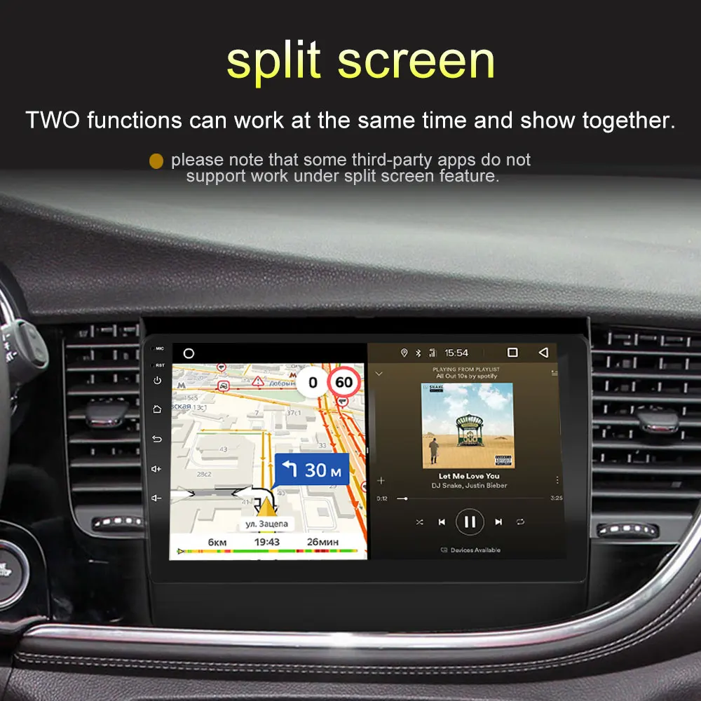 Автомагнитола 2DIN на Android мультимедийный видеоплеер для Buick LaCross 10 1 2016 с GPS