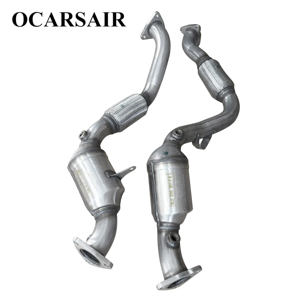 

1 Pair Front Catalytic Converter New for Porsche Cayenne 3.6L V6 2008-2010 Oem#955113033AX 95511303302 955113034AX 95511303402