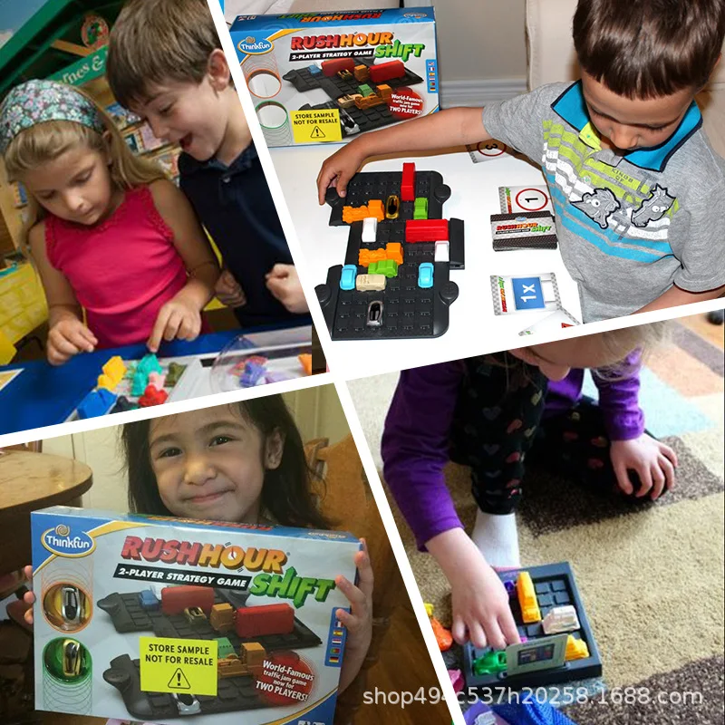 

ThinkFun Traffic Jam Time Rush Hour Mathematics Focus Logical Thinking Training Stem China Science Publishing & Media Ltd.(cspm)