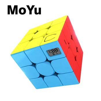 

Newest MoYu MeiLong 3x3x3 Timer Cube Mofangjiaoshi 3x3 Speed Magic Cube Puzzle cubing classroom Educational Toys