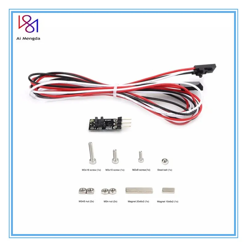 Mk2.5/Mk3 To Mk2.5s/Mk3s 3D IR Filament Sensor Upgrade Detect Stuck Filament Sensor Kit PINDA V2 Sensor For Prusa i3 MK2.5S/MK3S