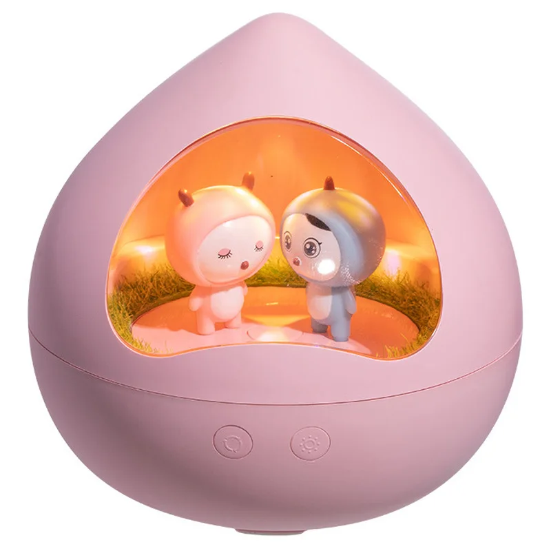 

Rotating Music Night Light Usb Charging New Baby Indoor Night Light Cartoon Multifunctional Children Bedside Table Lamp