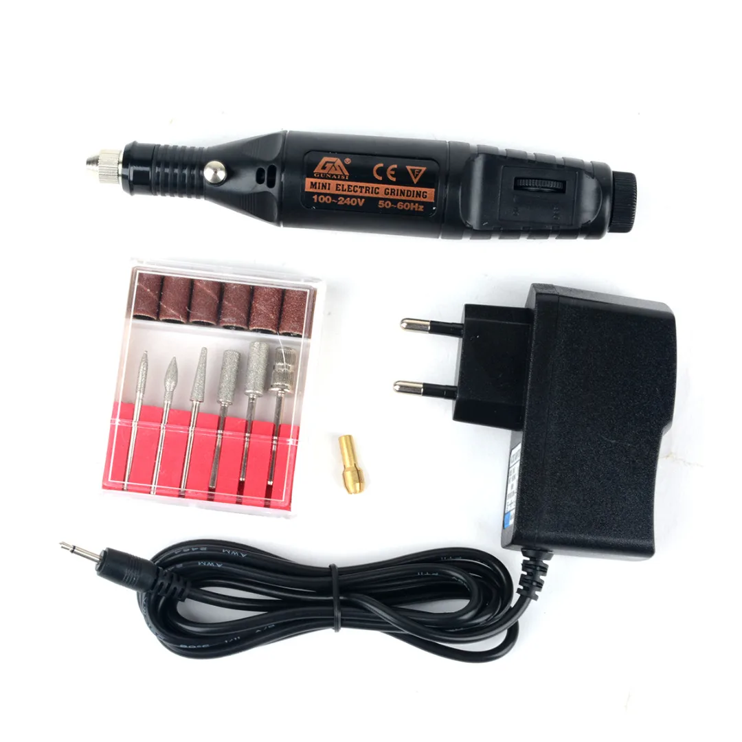 

1pc New Electric Engraving Pen + 12pcs Grinding Head + Metal Chuck with Adapter Engraver Carve Tool Set For Jewelry Metal