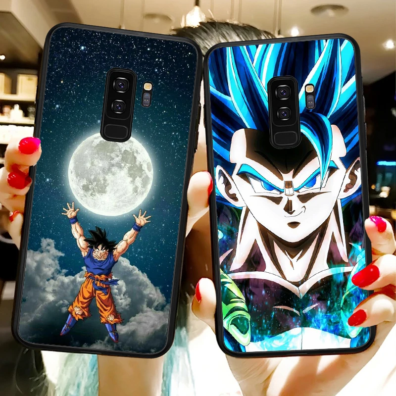 Горячие Dragon Ball Super Son Goku черные мягкие ТПУ чехлы для телефонов Samsung Galaxy S10 S10PLUS S7Edge S8