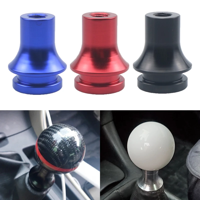 

Universal M10X1.5 M10X1.25 M12X1.25 Thread Shift Knob Boot Retainer Adapter Manual Gear Shifter For Honda For Toyota for Nissan