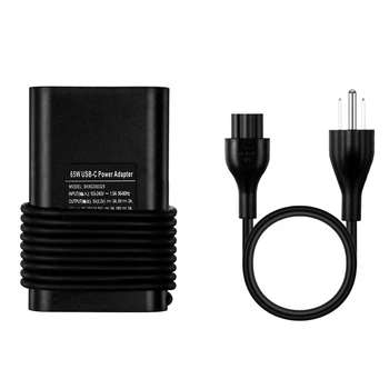 

65W 20V 3.25A USB-C Power Adapter Charger for Dell LA65NM170, 2YKOF Dell Latitude 12 7275, Dell Latitude 13 7370 and Other Type