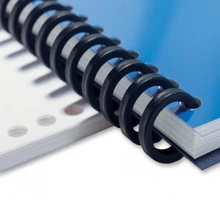 12 мм пластиковое связывающее кольцо 25 отверстий с отрывными листами Бумажный Переплет А4 Сделай Сам переплет тетрадь на спирали спиральное оформление полосок кусачки катушки Декор