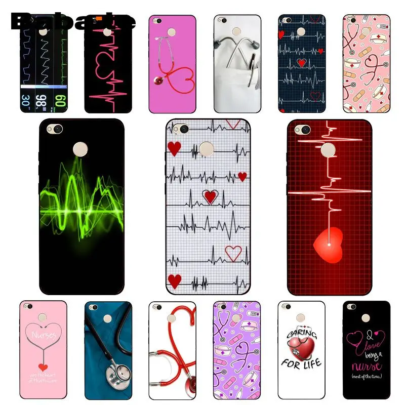 Чехол для телефона Babaite медсестра медицинская медицина здоровье сердце Xiaomi mi5 6 A1