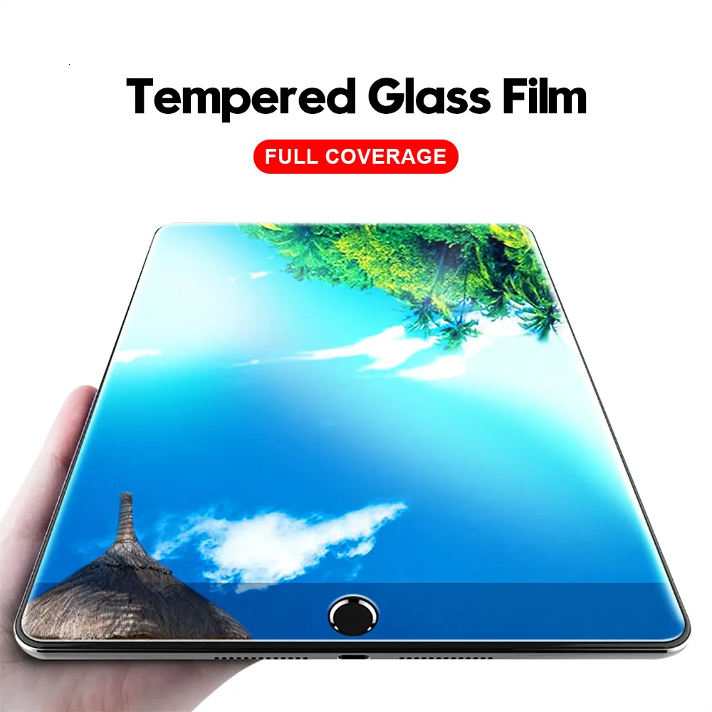 Закаленное стекло для iPad 9,7 Air 1 2 Защитная пленка для экрана для iPad Mini 1 2 3 4 5 Защитная пленка для iPad Pro 11 10,5 9,7