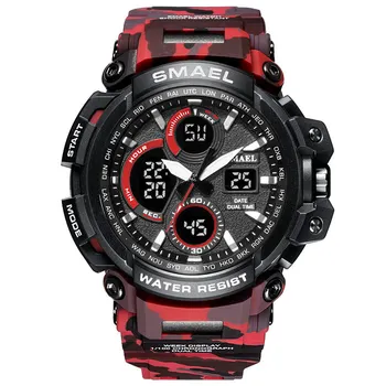 

Smael Simaier Wrist Watch Motion Outdoors Waterproof More Function Popular Man Electronic creative watches