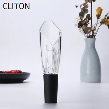 

CLITON 2 in 1 Mini Home Red Wine Aerator Pourer Wine Pourer Decanter Wine Stopper Premium Aerating Pourer For Smart Home Use