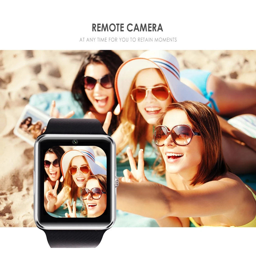 GSM Card Bluetooth WristWatch Smart Watch Sport Pedometer Fitness Tracker Smartwatch For Apple iPhone iPad Samsung Smart Watch