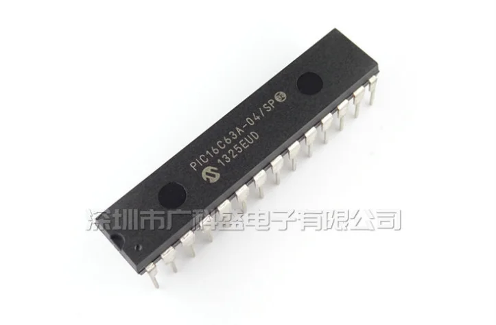 

Mxy 5PCS PIC16C63A PIC16C63A-04/SP 16C63 DIP28 integrated circuit IC Single chip Best selling IC MCU 8BIT 7KB OTP 28SDIP