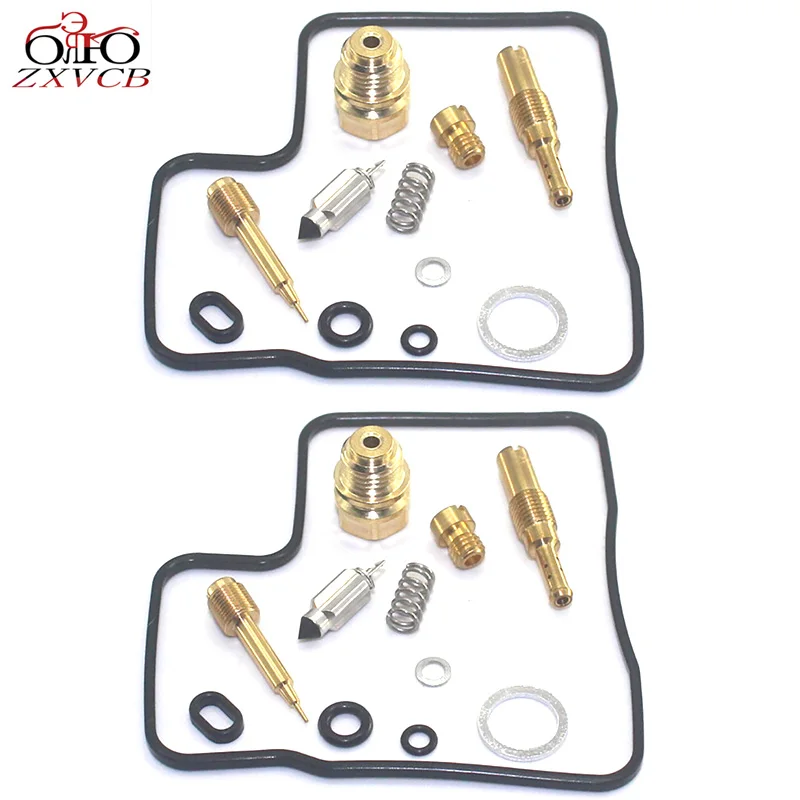 2set for VT600C Shadow VLX 600 1988-1998 VT600CD VT VT600 C CD VLX600 Motorcycle carburetor repair kit needle valve seat | Автомобили и