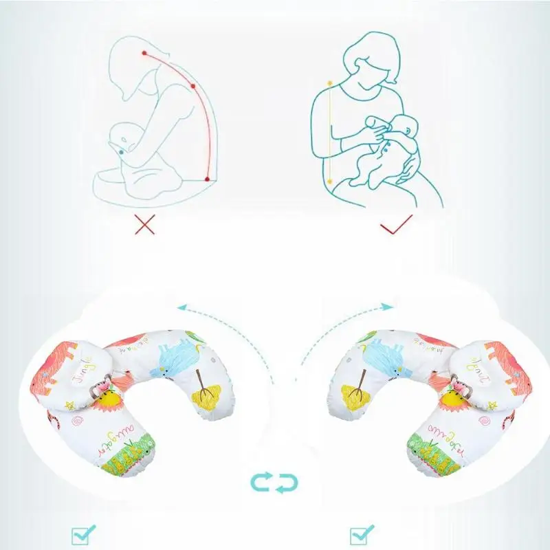 2 шт./компл. новорожденный уход поясничная Подушка для беременных Детские подушки для кормления