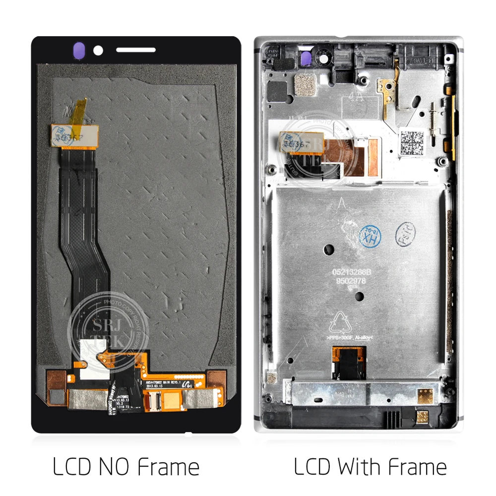 ЖК дисплей Srjtek для Nokia Lumia 925 с сенсорным экраном дигитайзер сенсор полная сборка