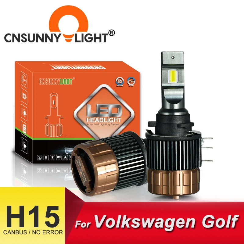 Тип СВЕТОДИОДА направленного света CNSUNNYLIGHT Автомобильный светодиодный H15 Фары
