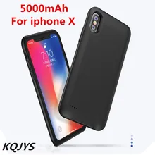 5000 мАч портативный резервный источник питания магнитное кольцо чехол для зарядного устройства Внешний Аккумулятор Чехол для зарядки s Чехол для iPhone X чехол для аккумулятора
