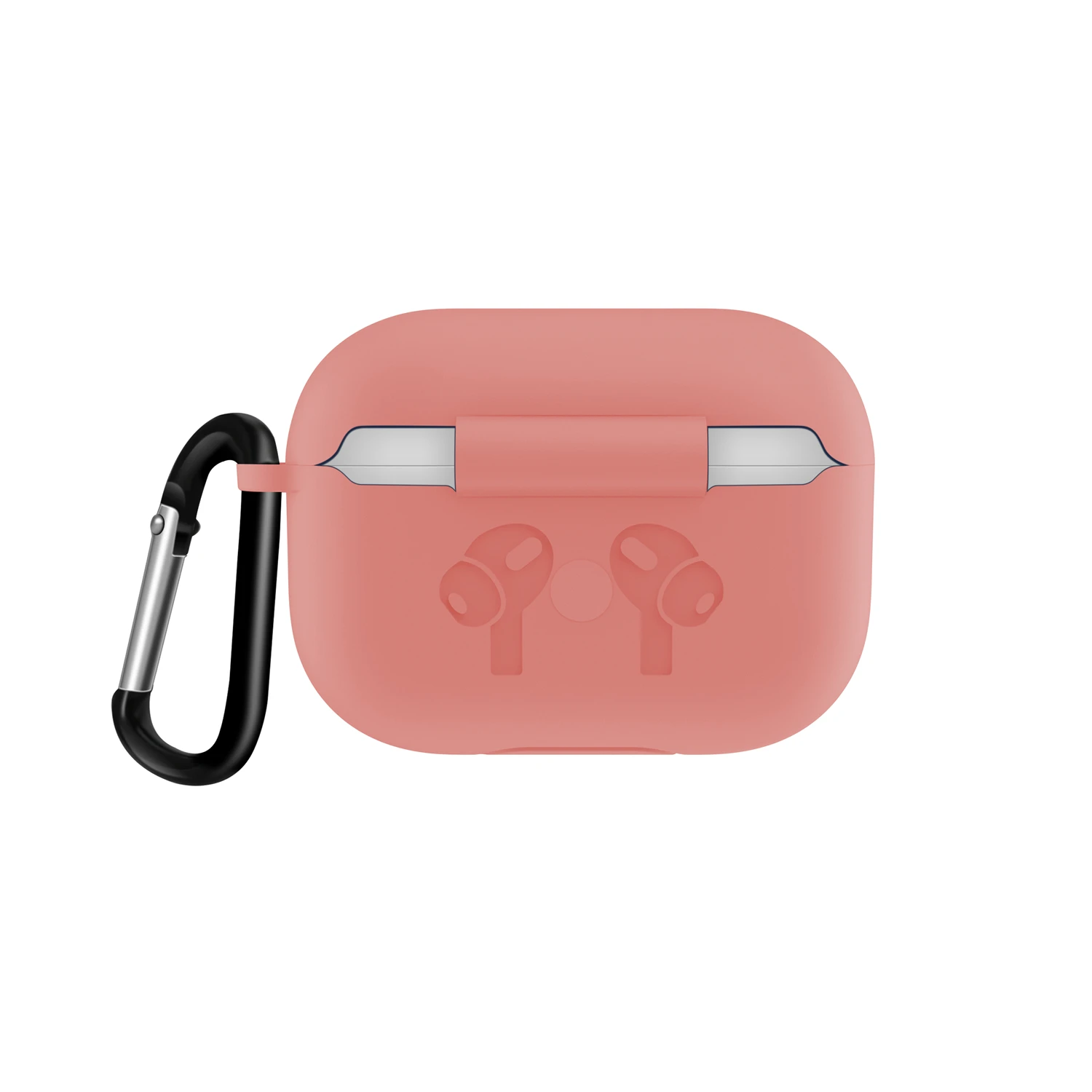 Жидкий силиконовый чехол для Airpods Pro, чехол с крюком, Bluetooth наушники, защитный чехол для Air Pods Pro, чехол для Airpods Pro 3 - Цвет: orange