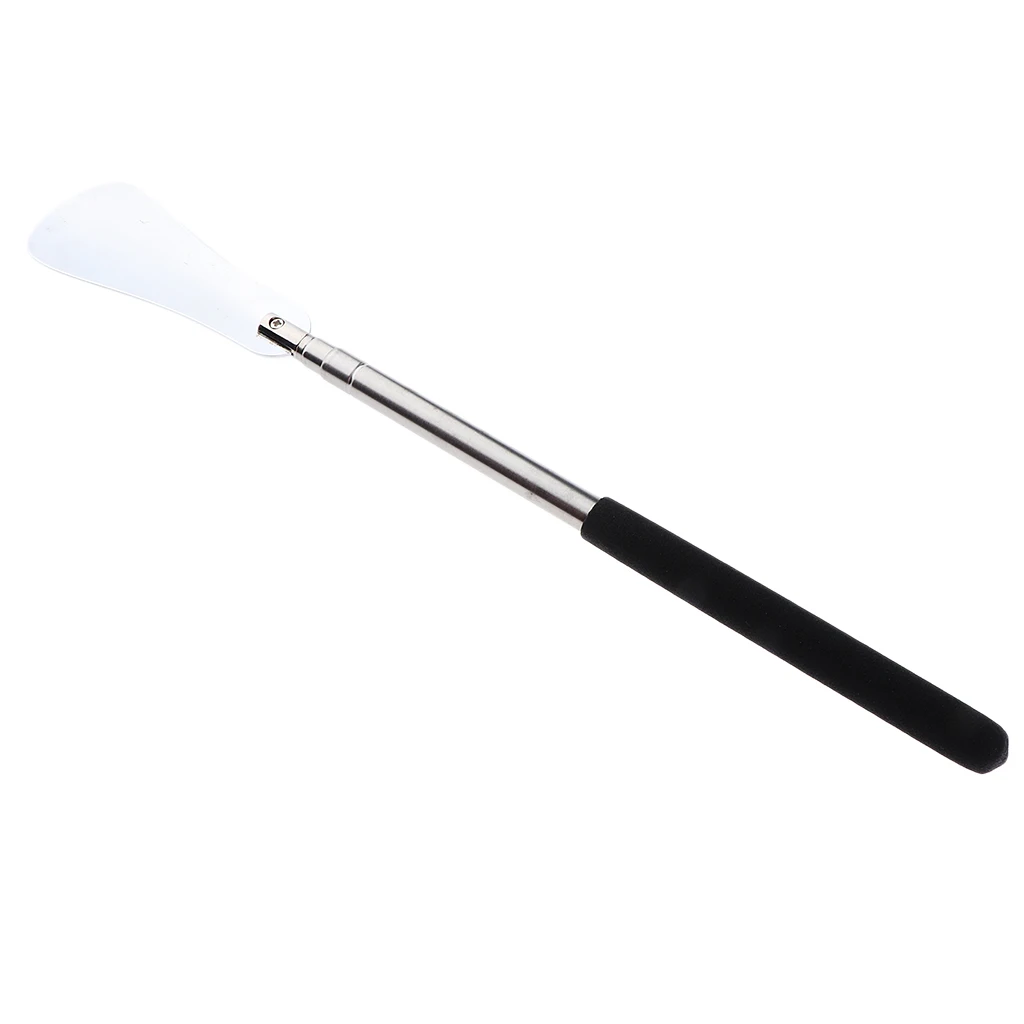 Телескопическая обувь рога Выдвижная обувь рога с длинной ручкой Shoehorn унисекс дизайн домашние Инструменты для обуви
