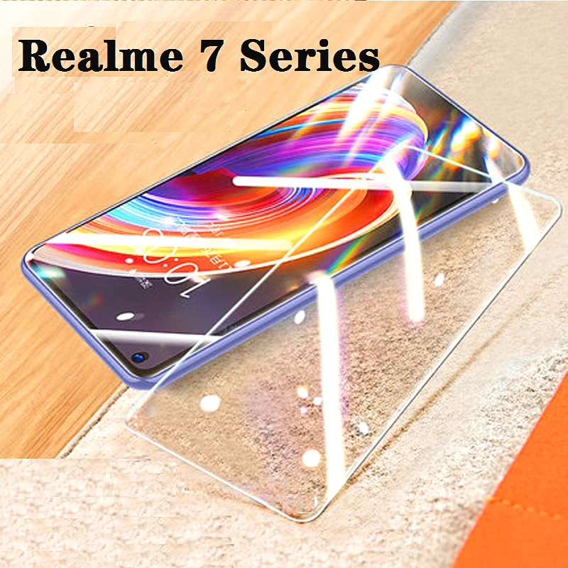 For Realme 7 7i 7Pro Tempered Glass 9H 2.5D Premium Screen Protector Film For Realme X7 / Realme X7 Pro 4G X7 5G V3 5G Case