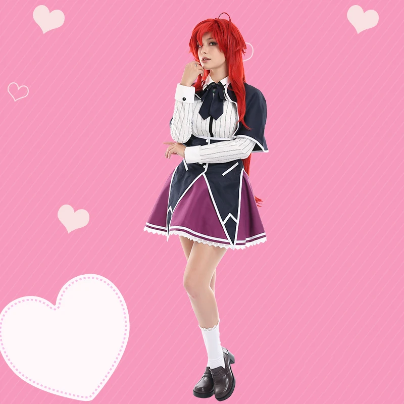 High School DXD Rias Gremory Anime Costume Womens