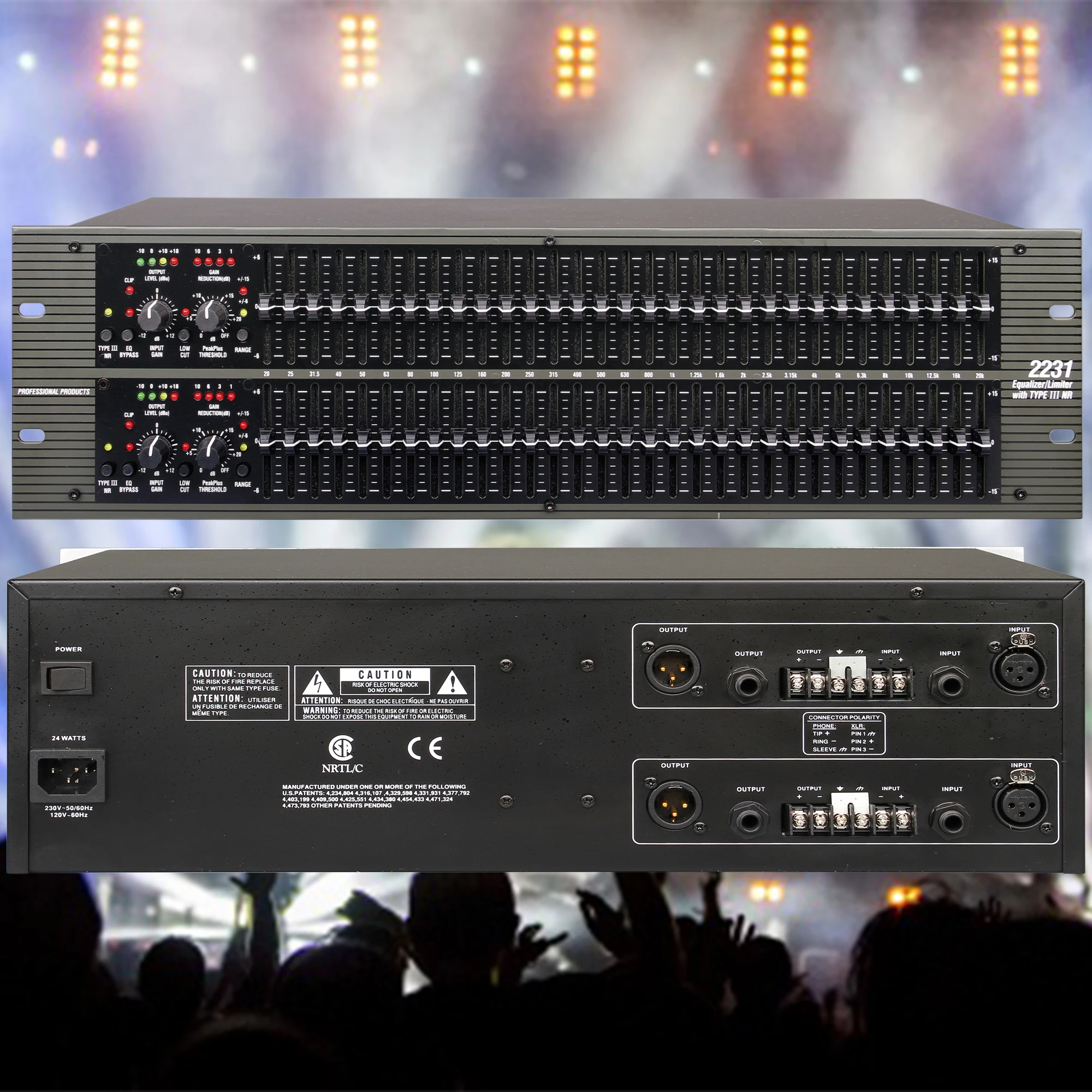 US $120.00 Betagear Professional Stage Audio Equalizer Eq2231 Double 31 Segment High Quality Equalizer DualNbspGraphic Equaliser Stereo Eq