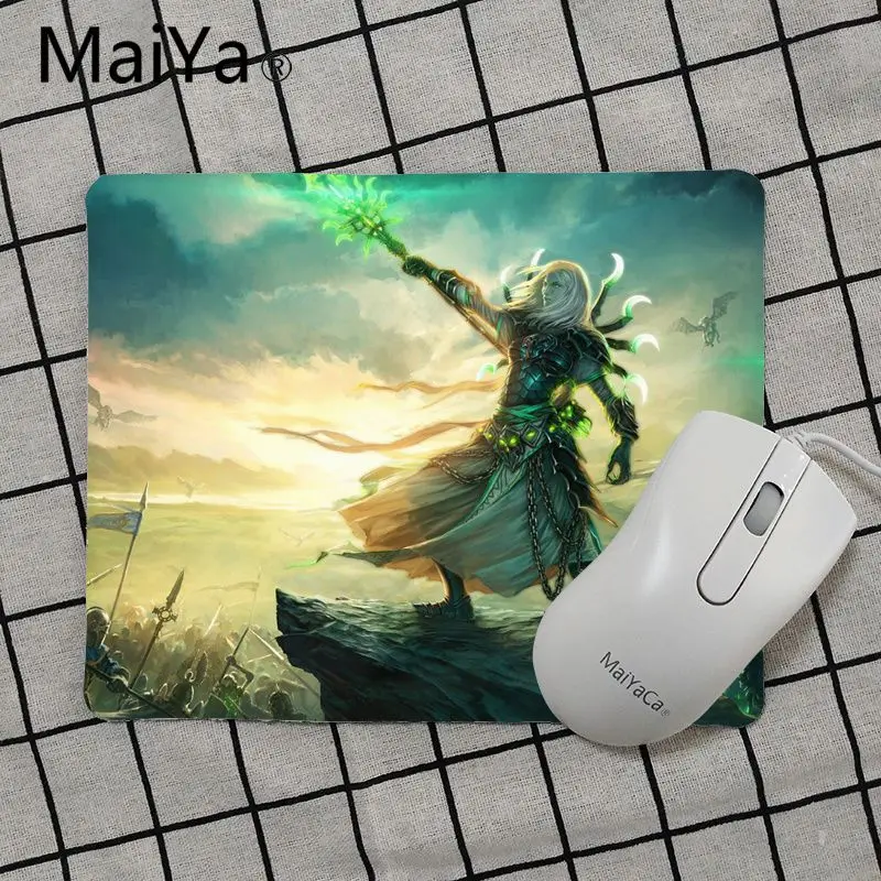 Maiya высокое качество герои силы и волшебные компьютерные игровые коврики для мыши подставка под руку мышь - Цвет: No Lock Edge25x29cm