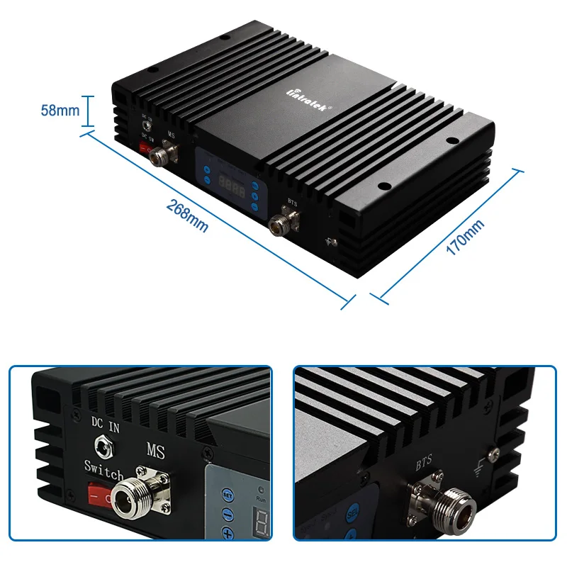 Lintratek 2G 3G 850 CDMA Mobile Signal Repeater