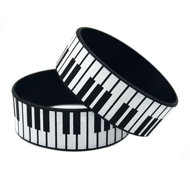 Piano Keys Silicone Bracelet 1