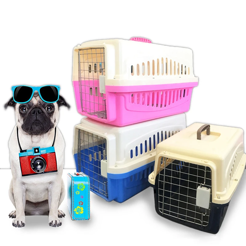 Portable Dog Cat Air Travelling Carrier Cage Pet Carry Box Pet Capsule Bag Carriage Cage Mascotas Space Transportin Perro Gatos