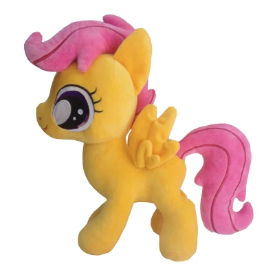 3 шт./компл. Единорог Scootaloo Apple Bloom Sweetie Belle плюшевая лошадь экшн игрушка фигурки 10