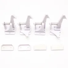 1 шт. замки для дверей шкафа для безопасности ребенка Невидимый ящик безопасности замок без штамповки установка защита шкафа для детей