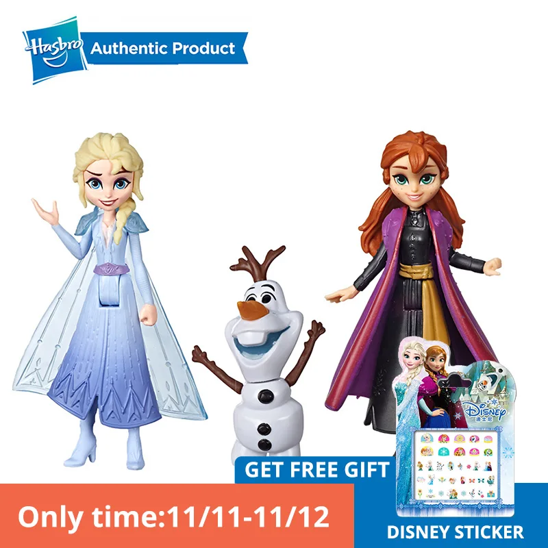 Hasbro disney Frozen 2 Эльза Анна Олаф и Гейл модная маленькая кукла лучший праздник подарок на день рождения для детей девочек