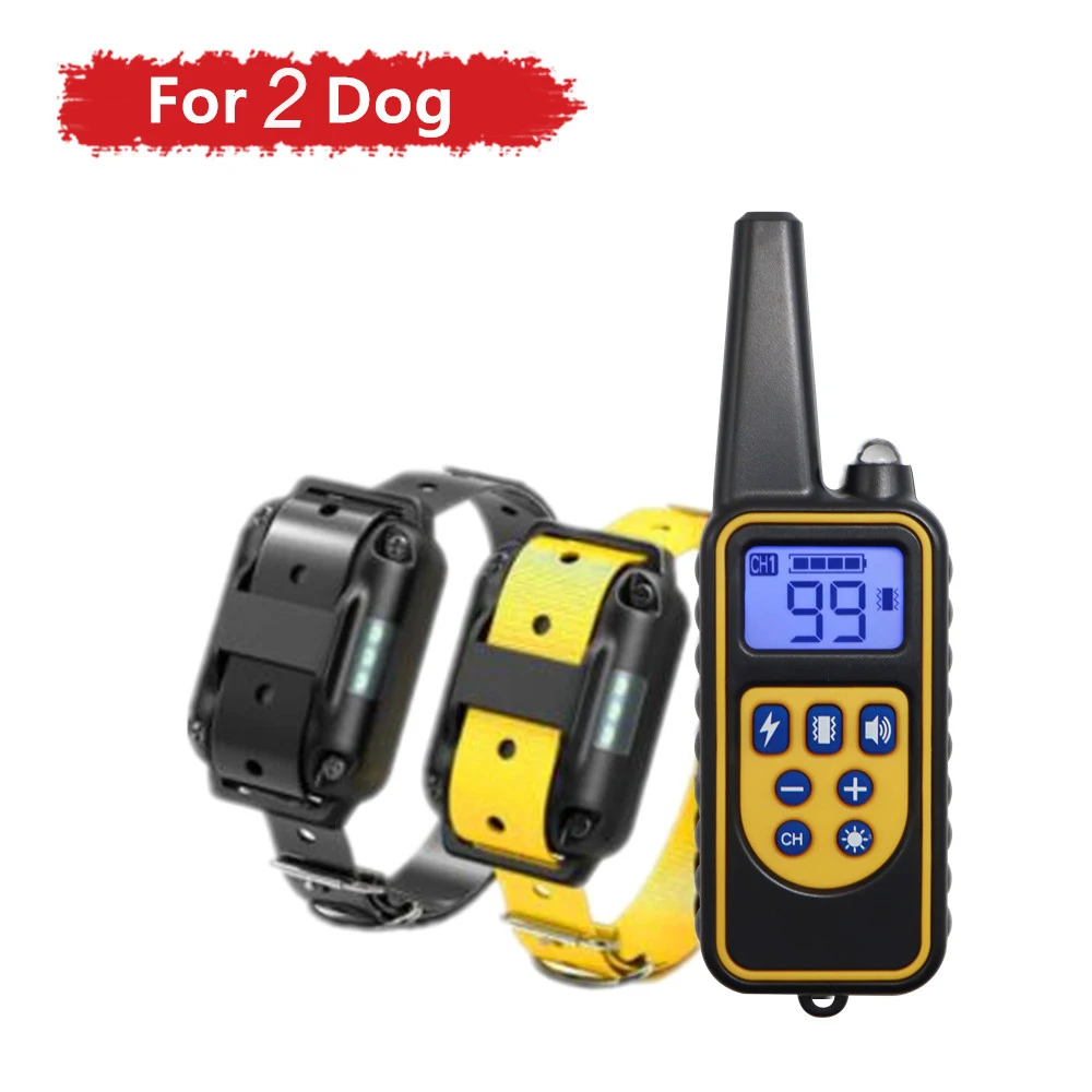 For 2 dogs Yellow