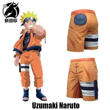 Алиэкспресс Лидер продаж шорты летняя одежда стиль популярный бренд пляжные шорты Аниме Наруто Hyuga 3D принт плавательный багажник