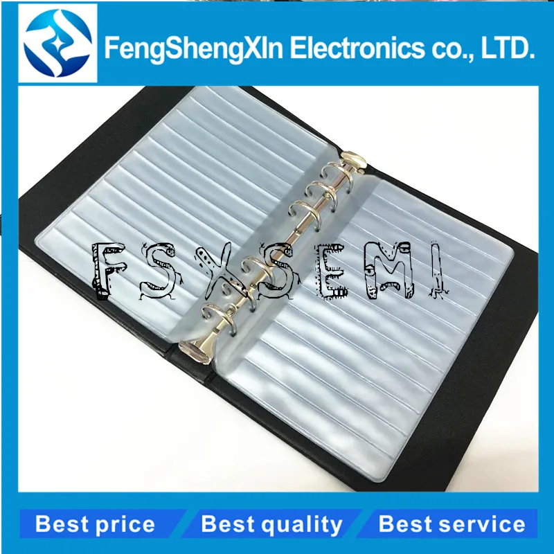 

Resistor Capacitor Inductor IC SMD Components Empty Sample Book For 0402/0603/0805/1206 Electronic Component with 15 Empty Pages