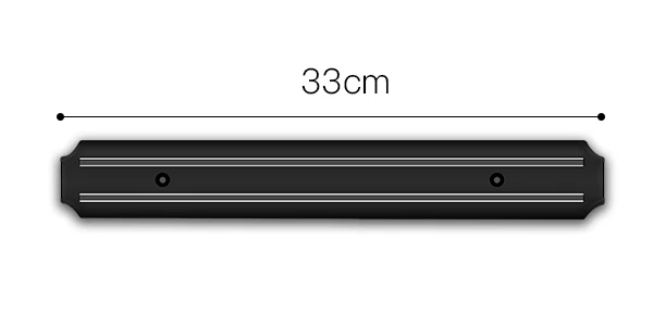 33cm Настенный магнитный держатель для ножей из нержавеющей стали Блок Магнит Стойка для ножей Кухонный шкаф для хранения Подставка для ножей 33/38 / 50см - Цвет: 33cm